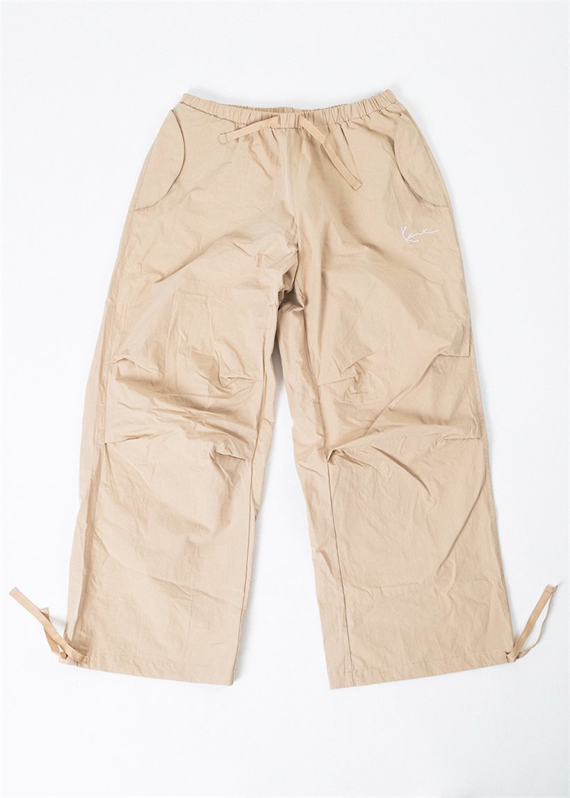 KARL KANI KW233-018 KK Small signature parachute pants sand