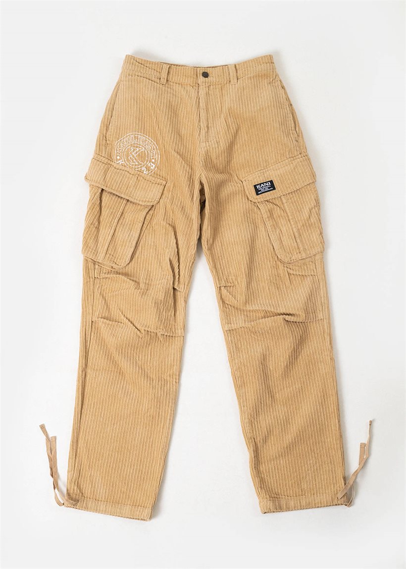 Karl Kani KU233-005 KK Retro Corduroy sand cargo pants