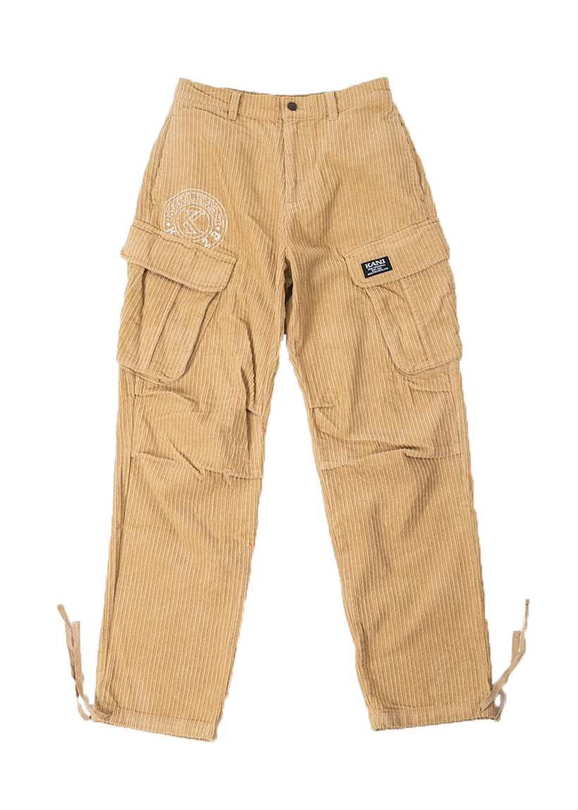 Karl Kani KU233-005 KK Retro Corduroy sand cargo pants