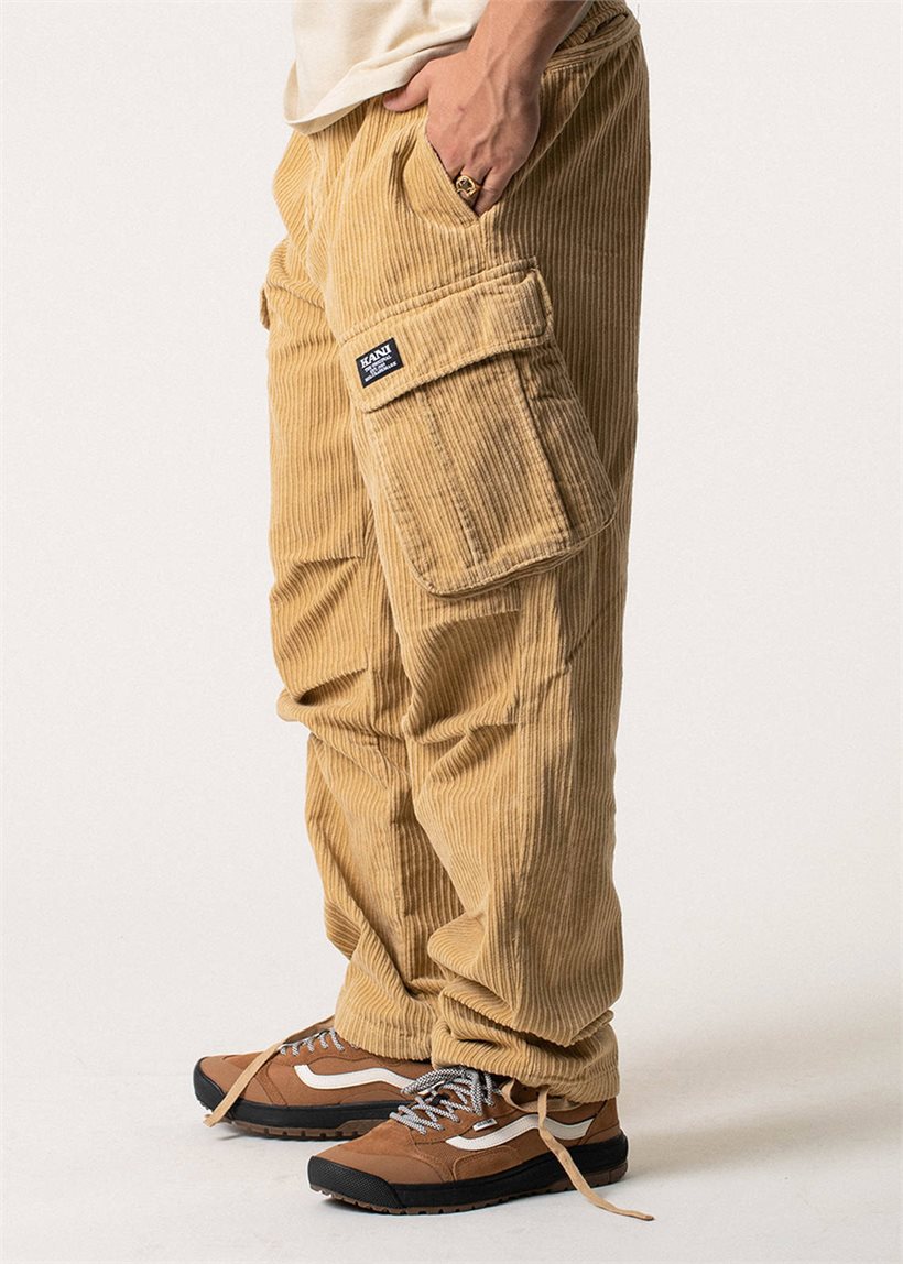 Karl Kani KU233-005 KK Retro Corduroy sand cargo pants