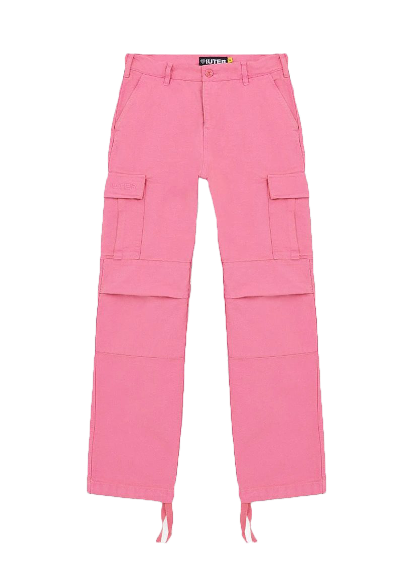 Iuter pink canvas cargo