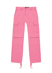 Iuter pink canvas cargo