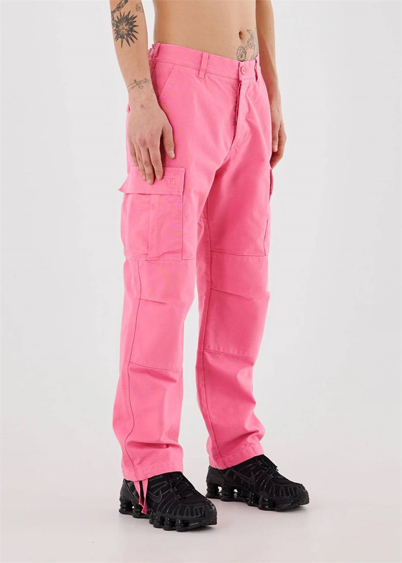 Iuter pink canvas cargo