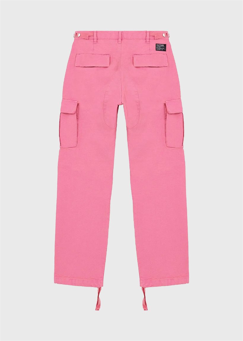 Iuter pink canvas cargo