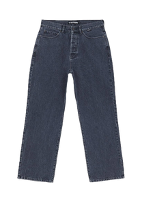 Iuter dark grey loose denim