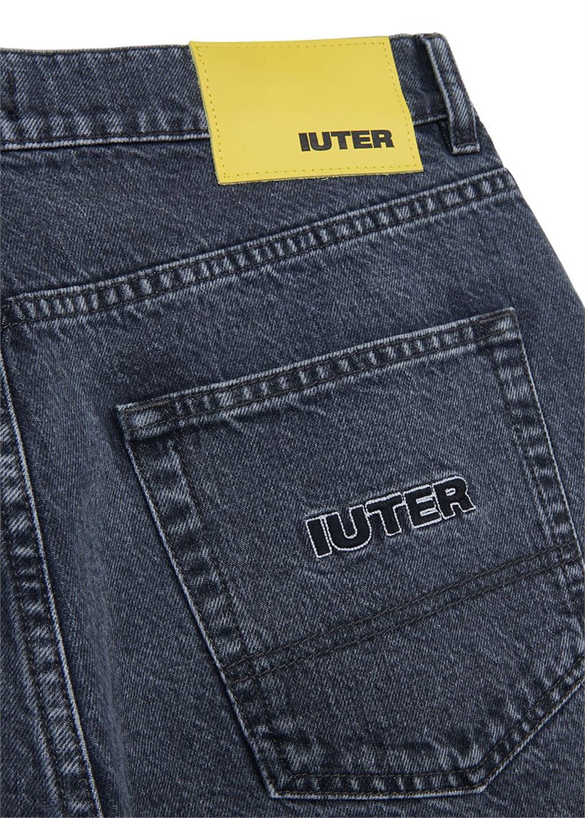 IUTER Loose denim dark grey