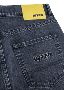 IUTER Loose denim dark grey