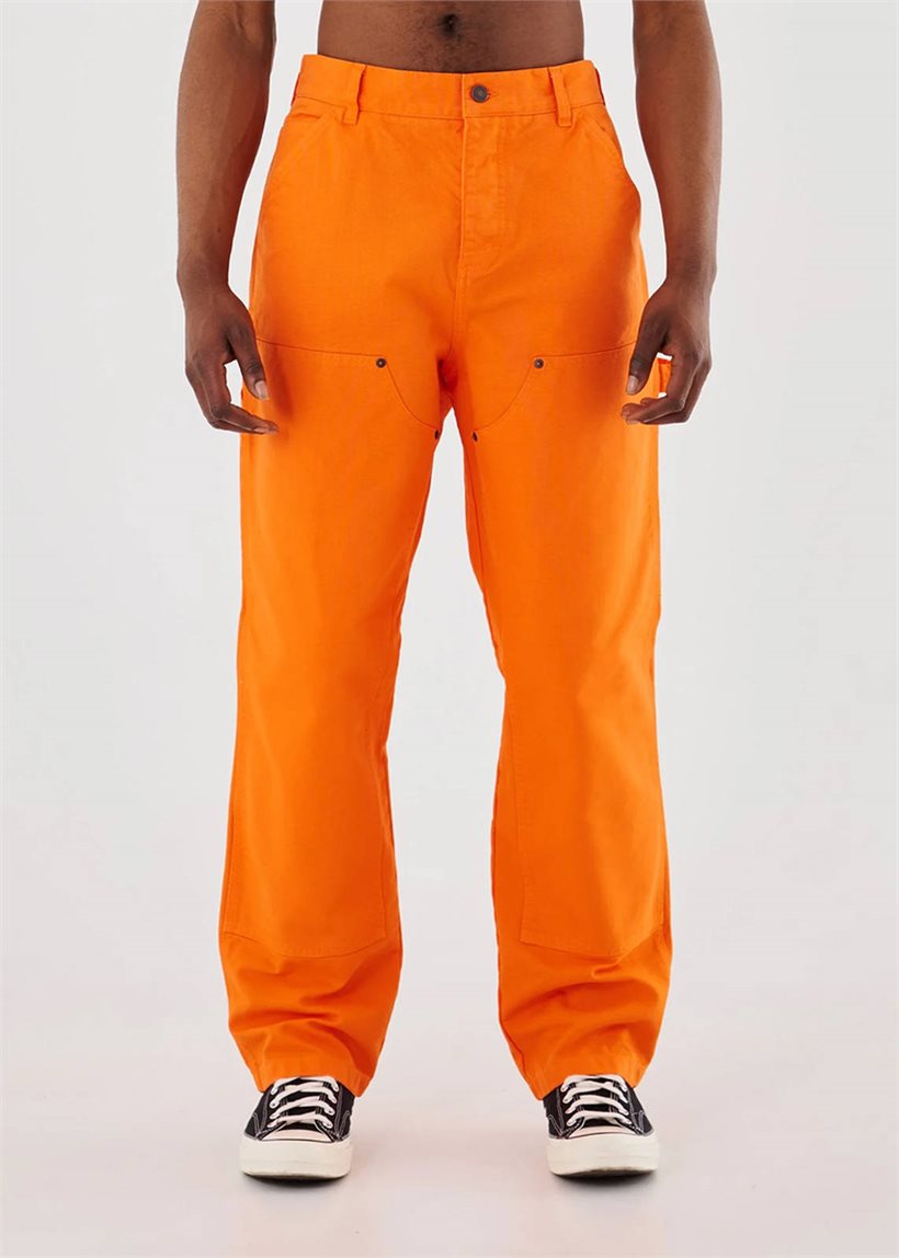 Iuter orange double knee pants