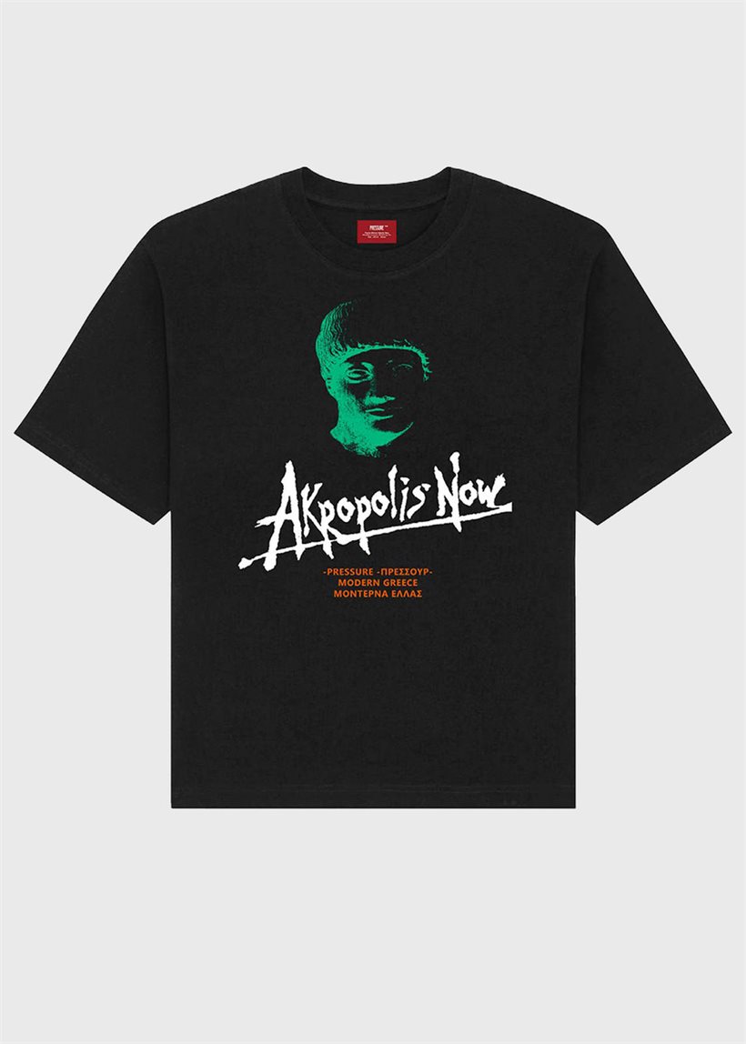 Pressure Akropolis Now V2 black tee