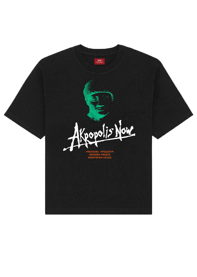 Pressure Akropolis Now V2 black tee