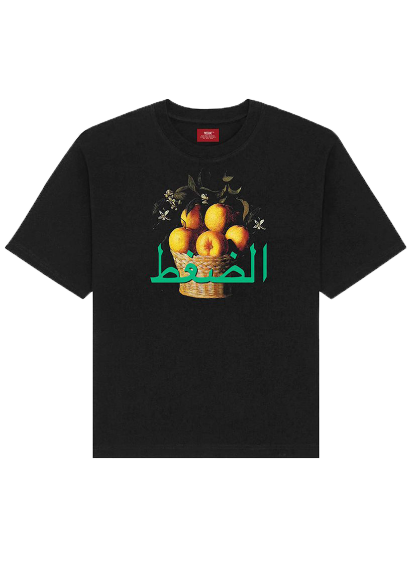 Pressure Panier Arabic black tee