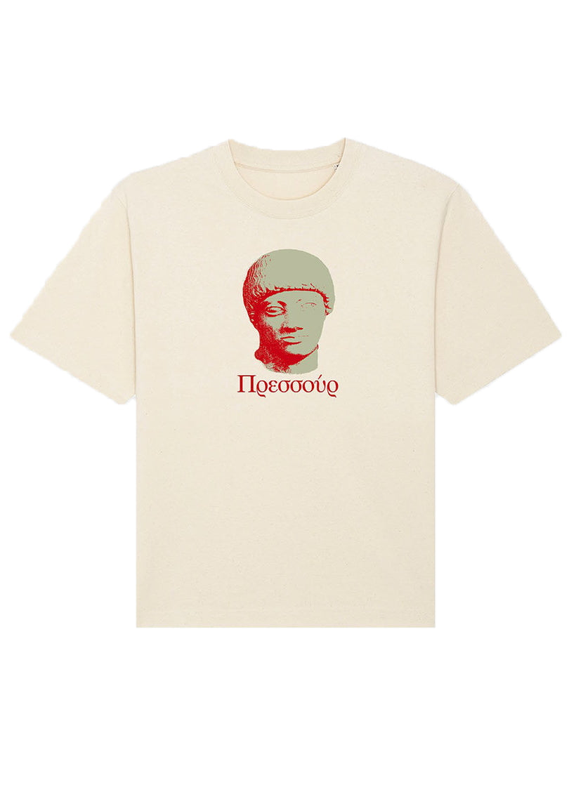 Pressure Acropolis Ring beige tee