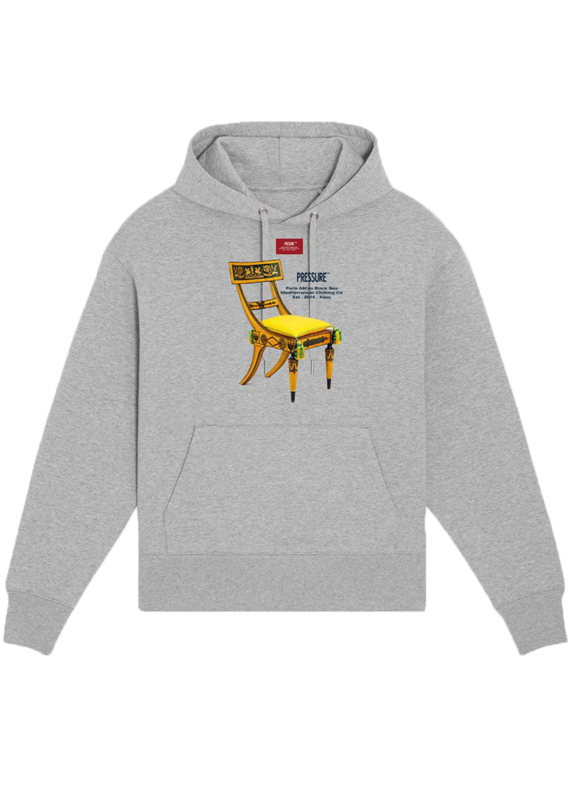 Pressure Chair grey hoodie