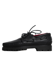 Dangerous Minds 860 black leather shoes