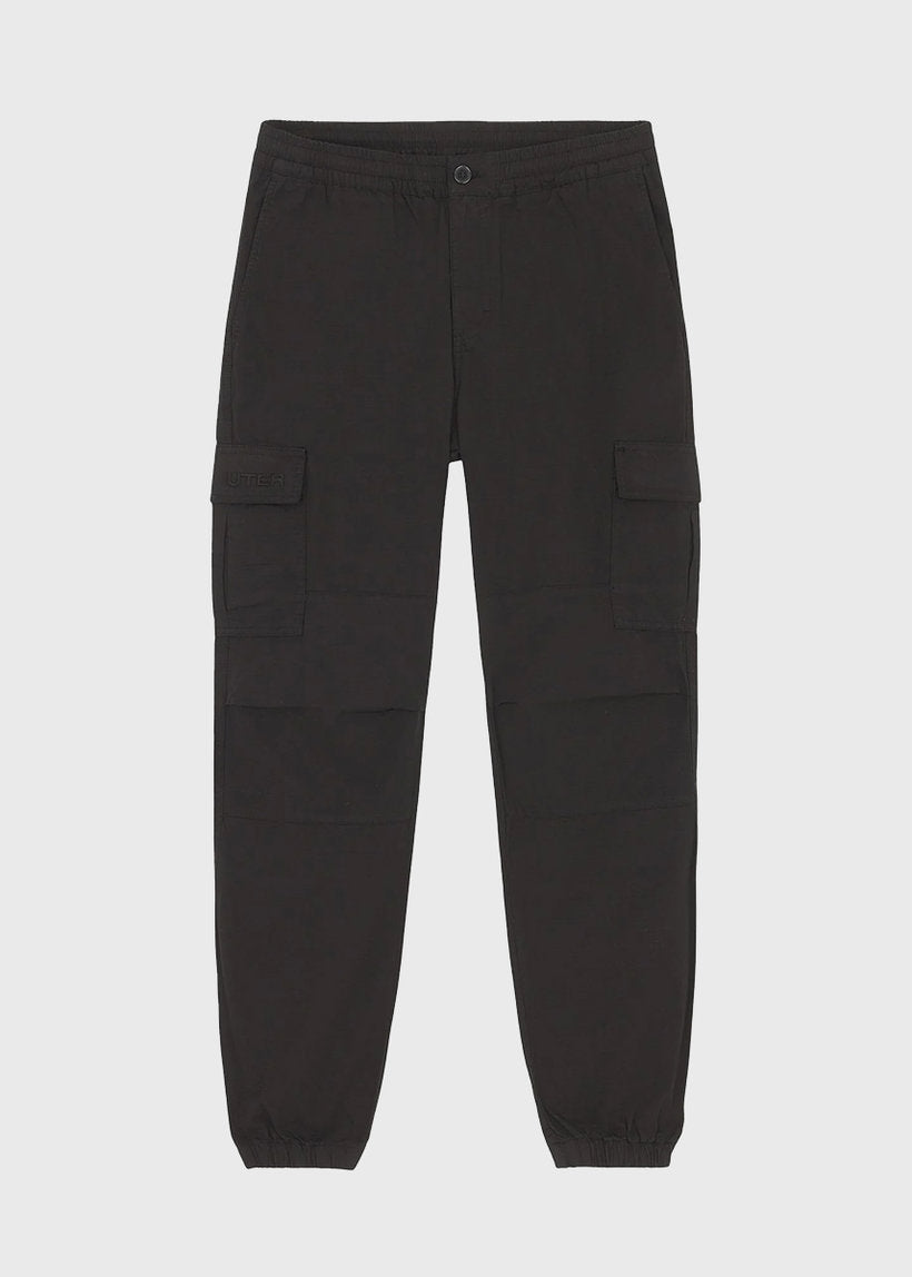 IUTER Ripstop cargo jogger black