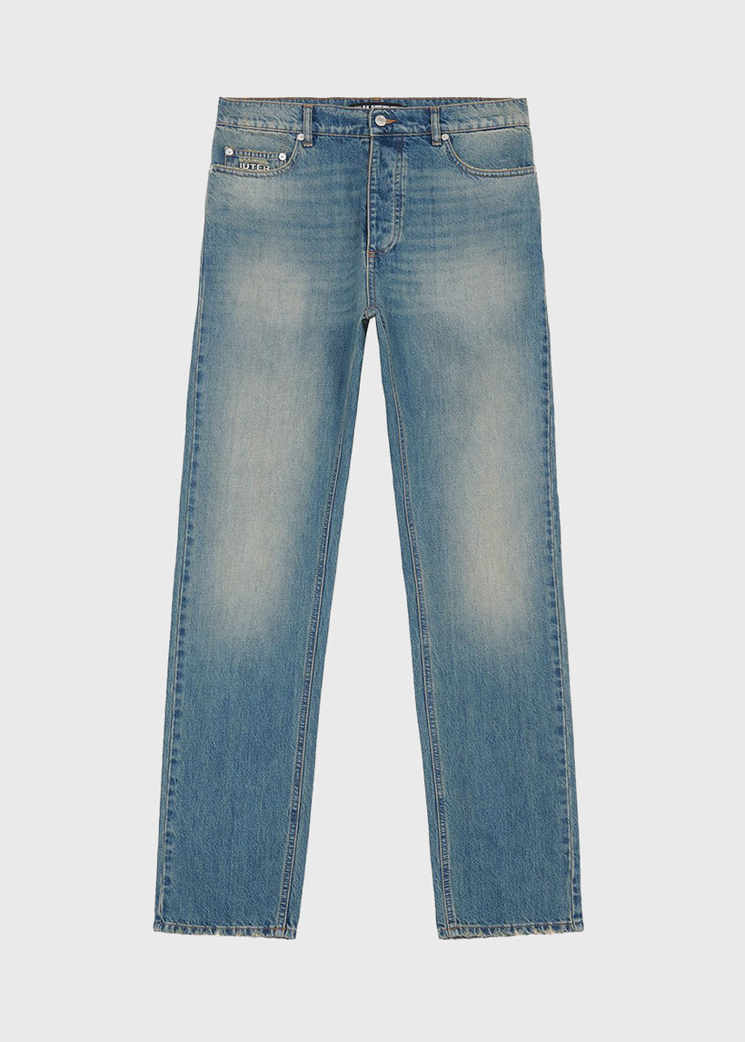 Iuter medium blue regular denim