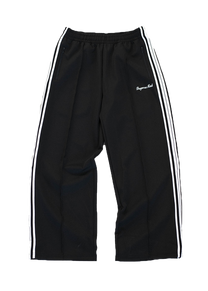 Dangerous Minds Loose Fit black white stripe track pants