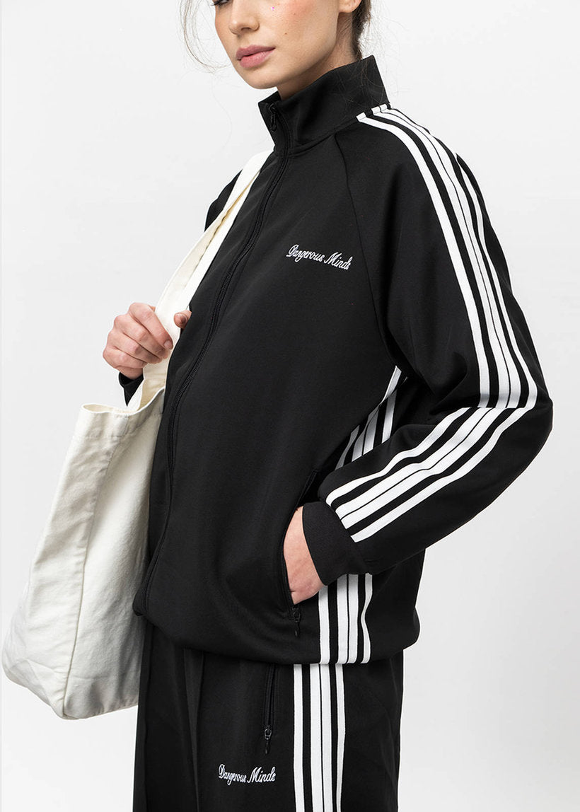 Dangerous Minds black white stripe jacket