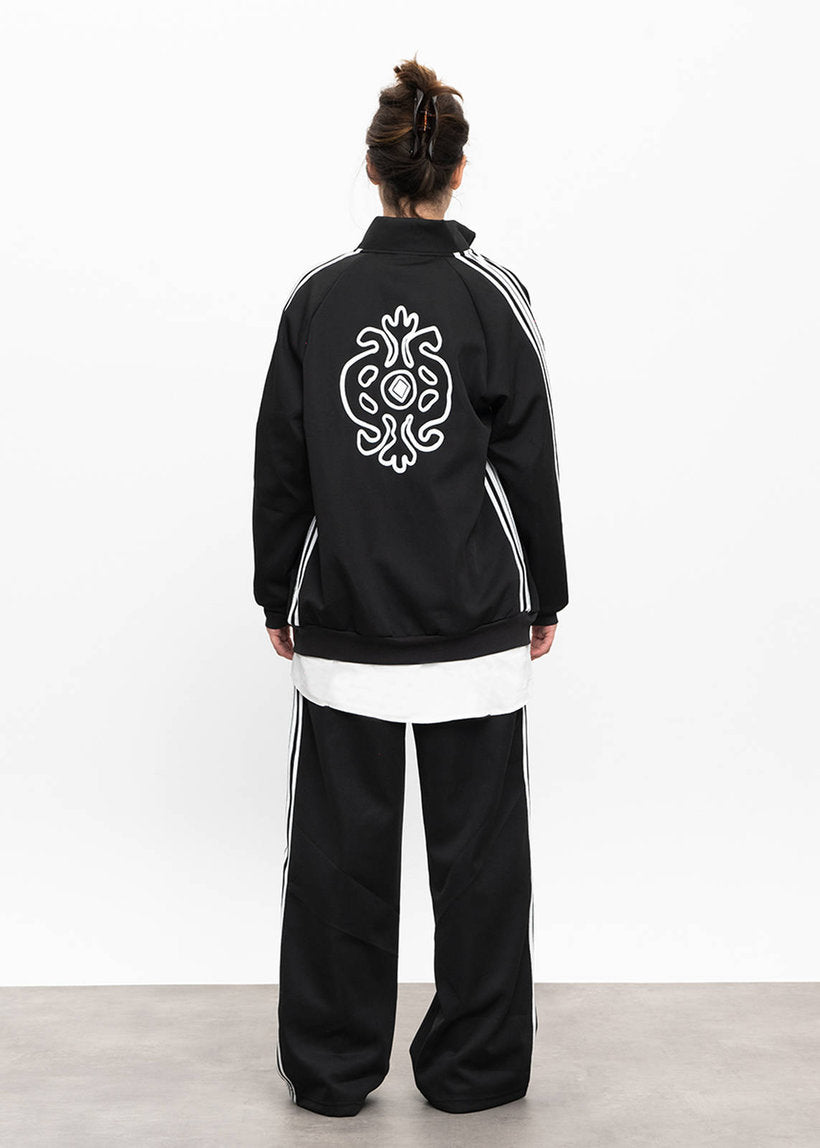 Dangerous Minds black white stripe jacket