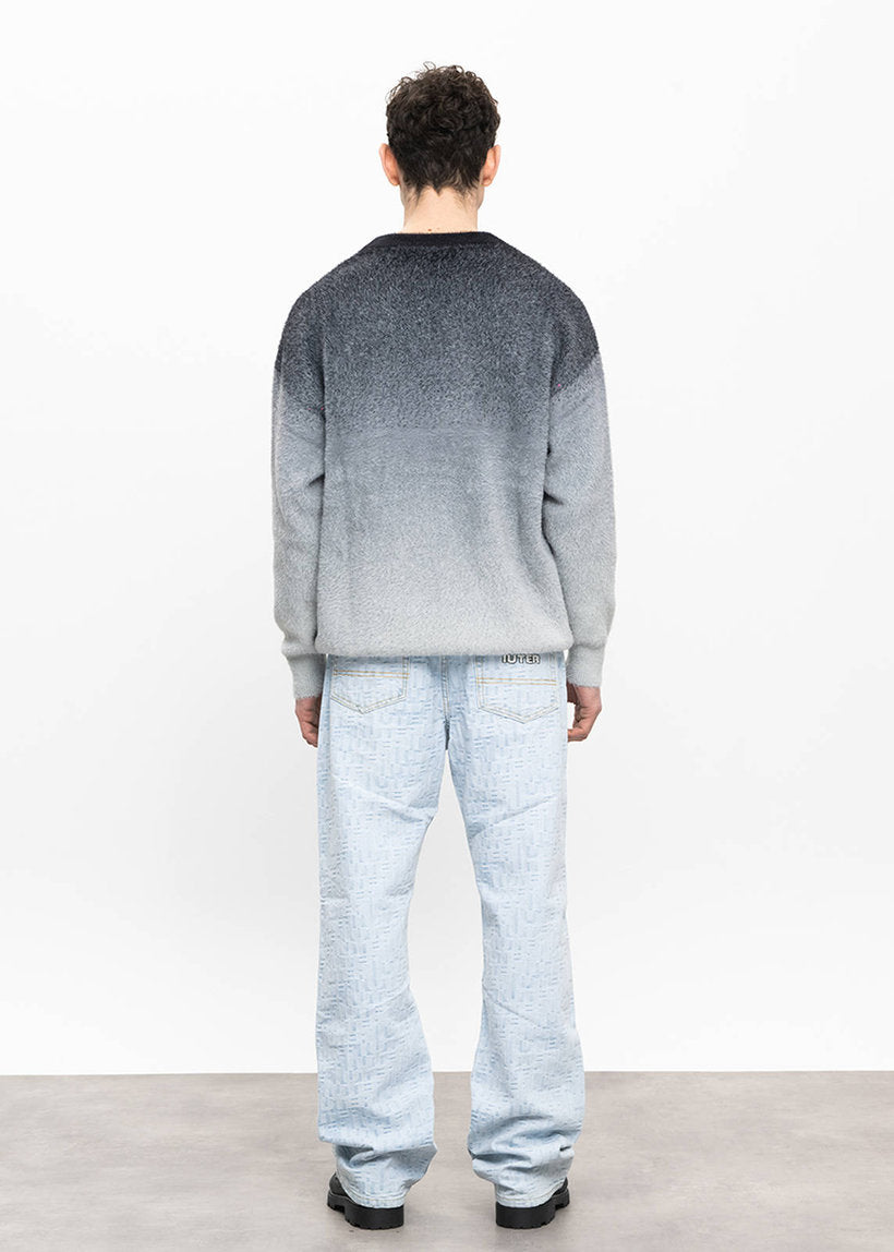 Dangerous Minds 741 Shaggy black sweater