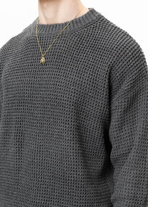 Dangerous Minds 730 ash grey knitted sweater