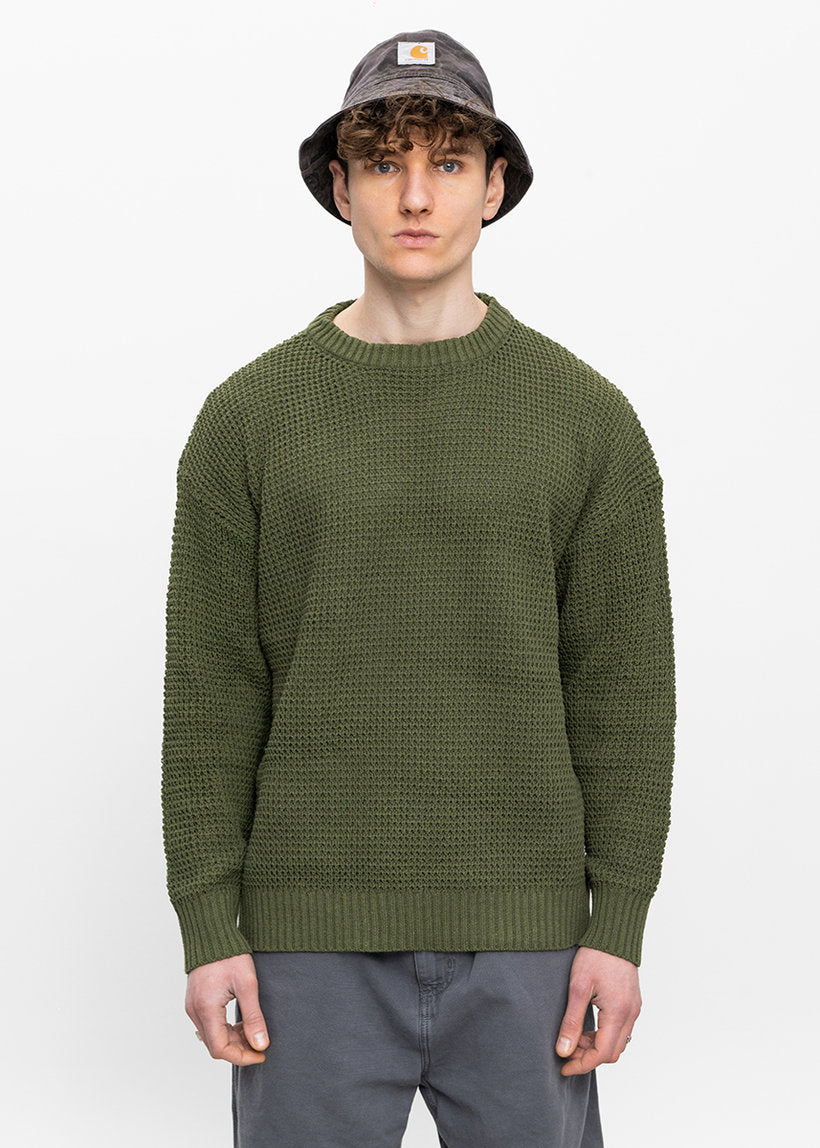 Dangerous Minds 731 forest green knitted sweater