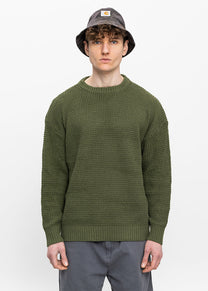 Dangerous Minds 731 forest green knitted sweater