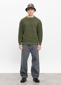 Dangerous Minds 731 forest green knitted sweater