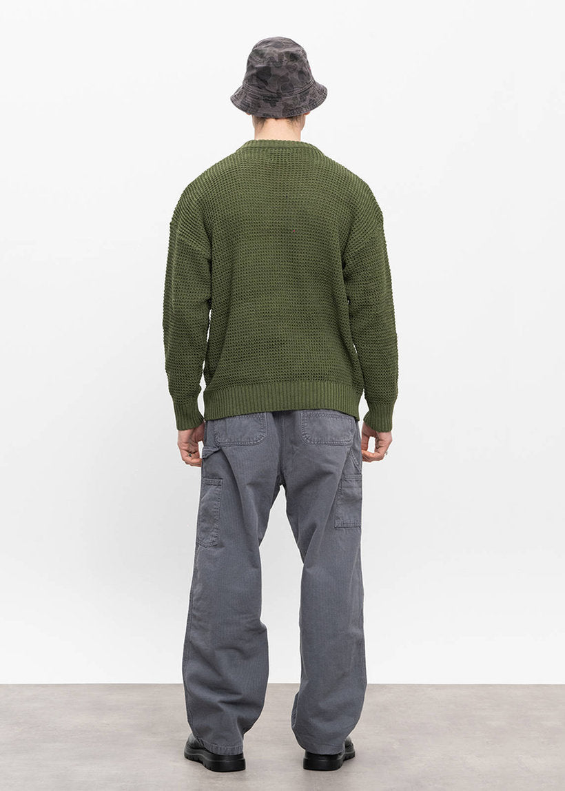 Dangerous Minds 731 forest green knitted sweater