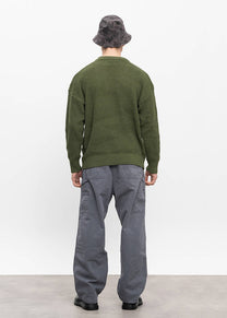 Dangerous Minds 731 forest green knitted sweater
