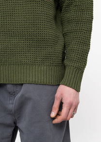 Dangerous Minds 731 forest green knitted sweater