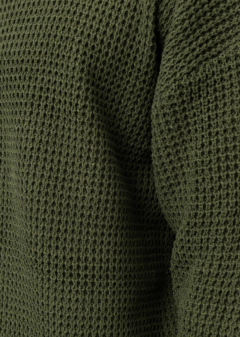 Dangerous Minds 731 forest green knitted sweater