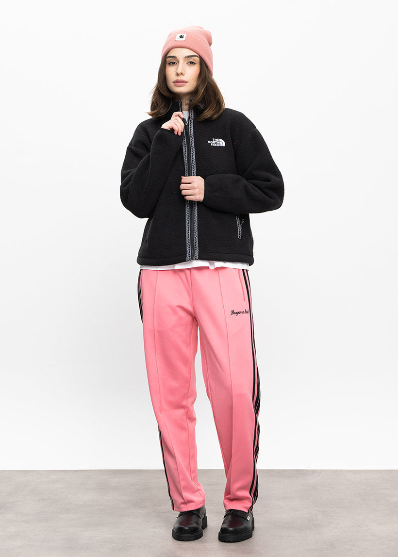 Dangerous Minds pink black stripe track pants