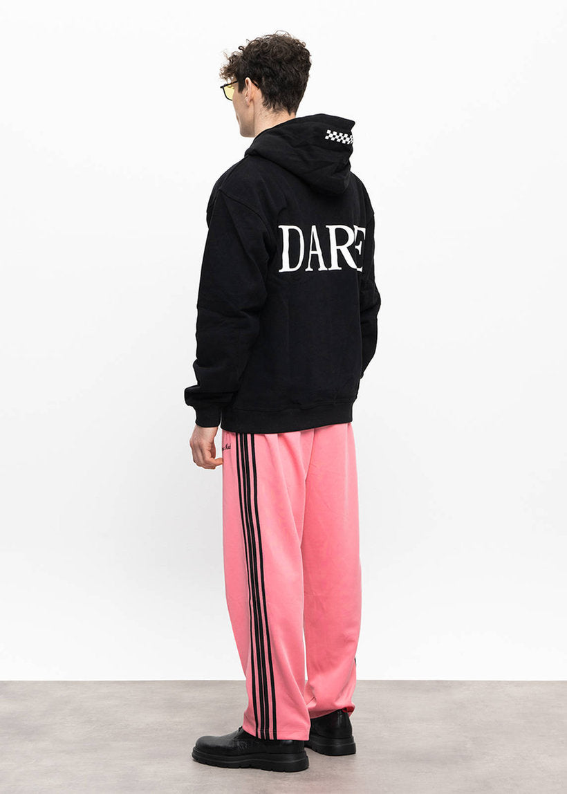 Dangerous Minds pink black stripe track pants
