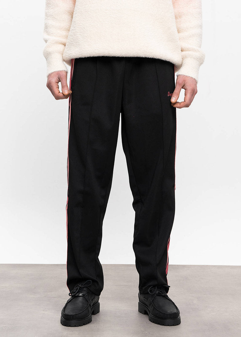 Dangerous Minds black pink stripe track pants