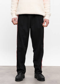 Dangerous Minds black pink stripe track pants