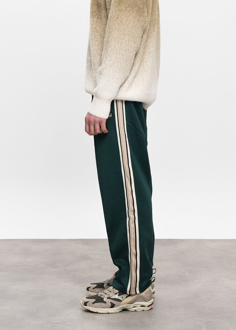 Dangerous Minds forest stripe track pants