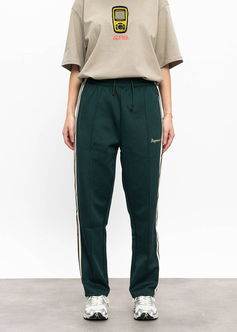 Dangerous Minds forest stripe track pants