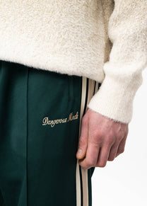 Dangerous Minds forest stripe track pants