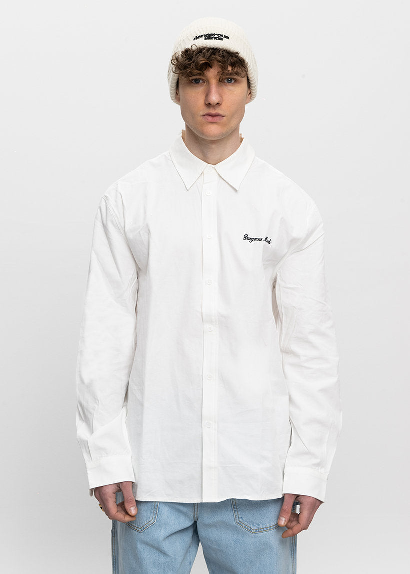 DANGEROUS MINDS 777 L/S Rip Wheeler white shirt