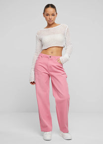 KARL KANI KW242-035 OG Baggy workwear pants rose