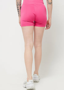 Karl Kani KW242-031 Small Serif pink cycling shorts