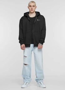 Karl Kani KM241-031 Small Signature light blue baggy five pocket heavy denim