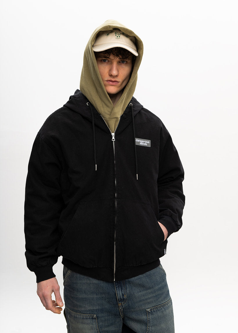 Dangerous Minds 228 black lightweight work jacket