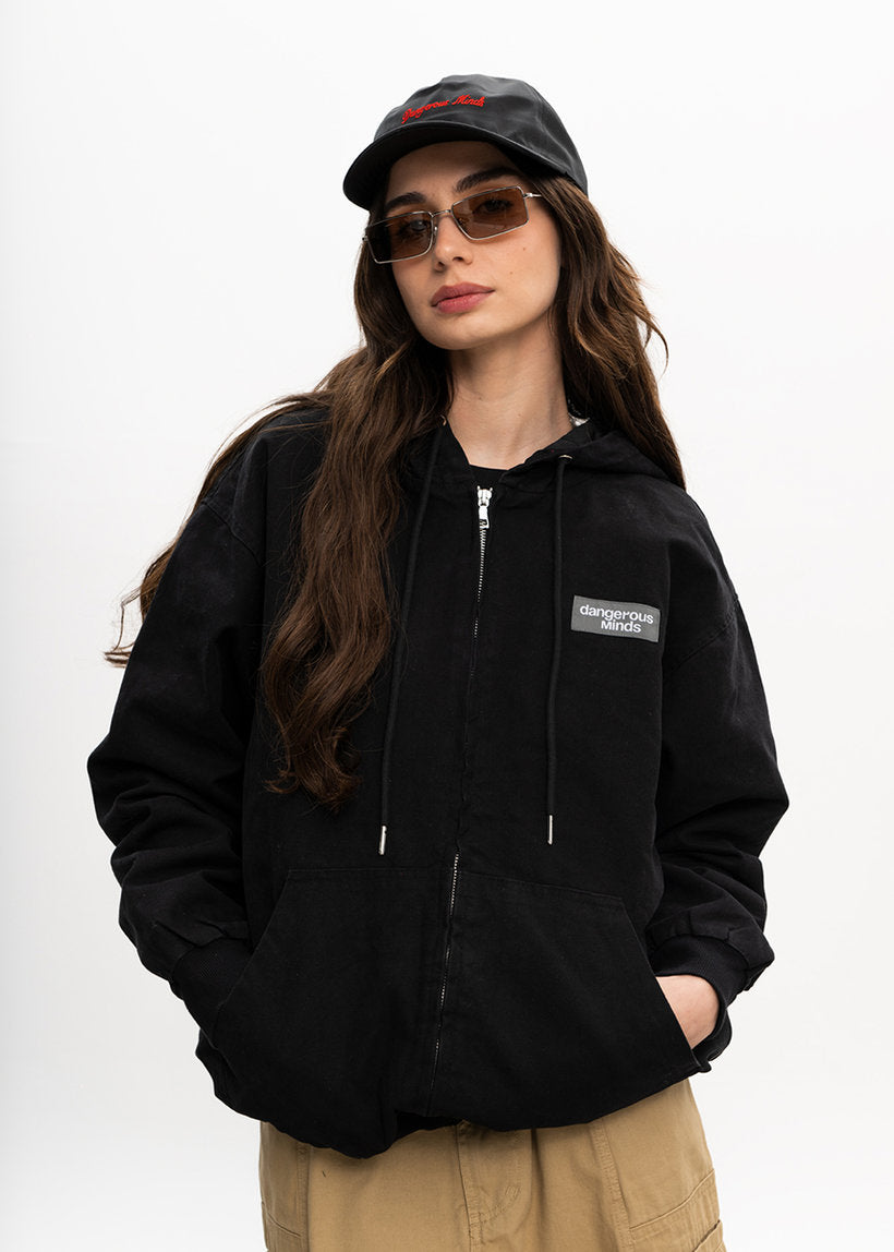 Dangerous Minds 228 black lightweight work jacket