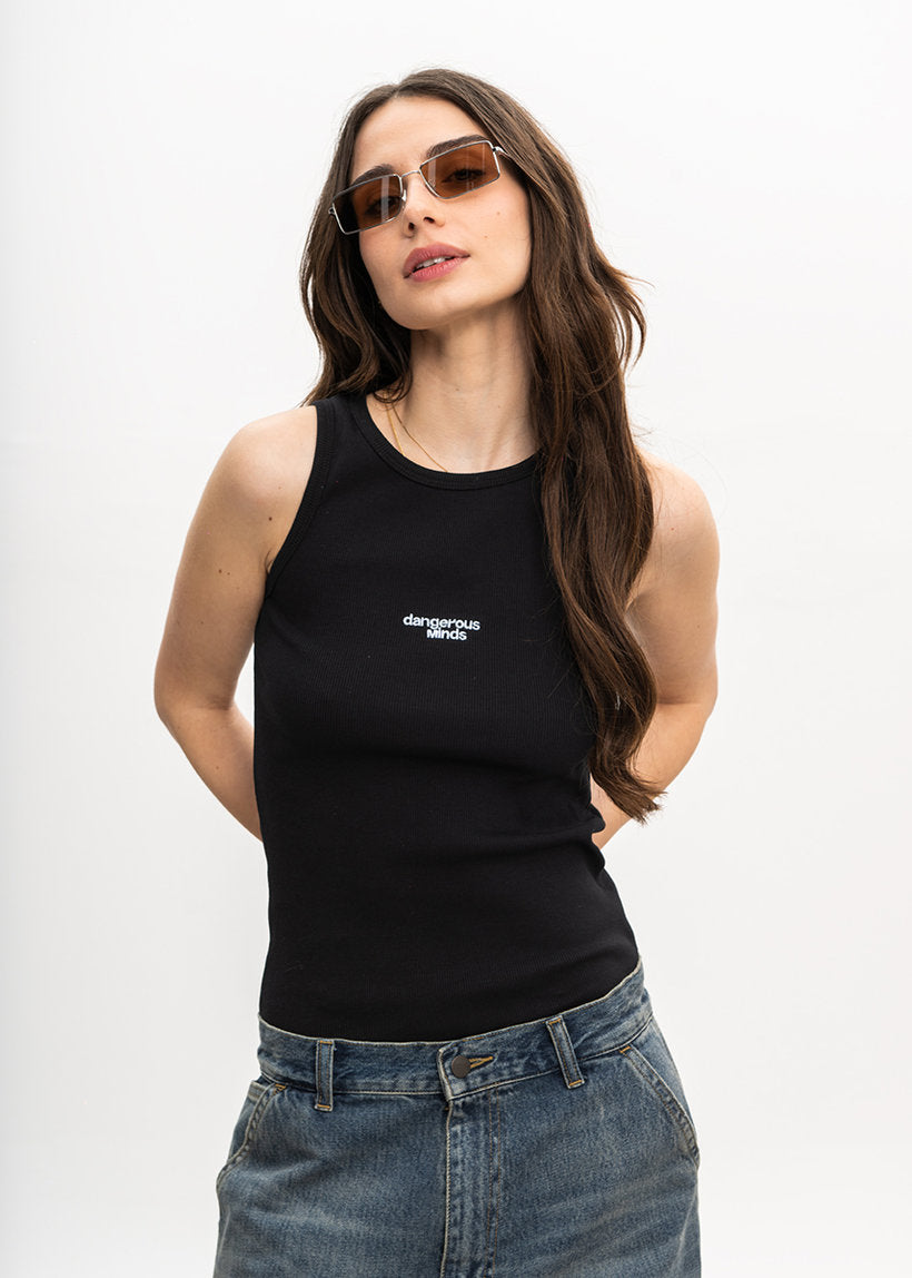 Dangerous Minds black tank tee