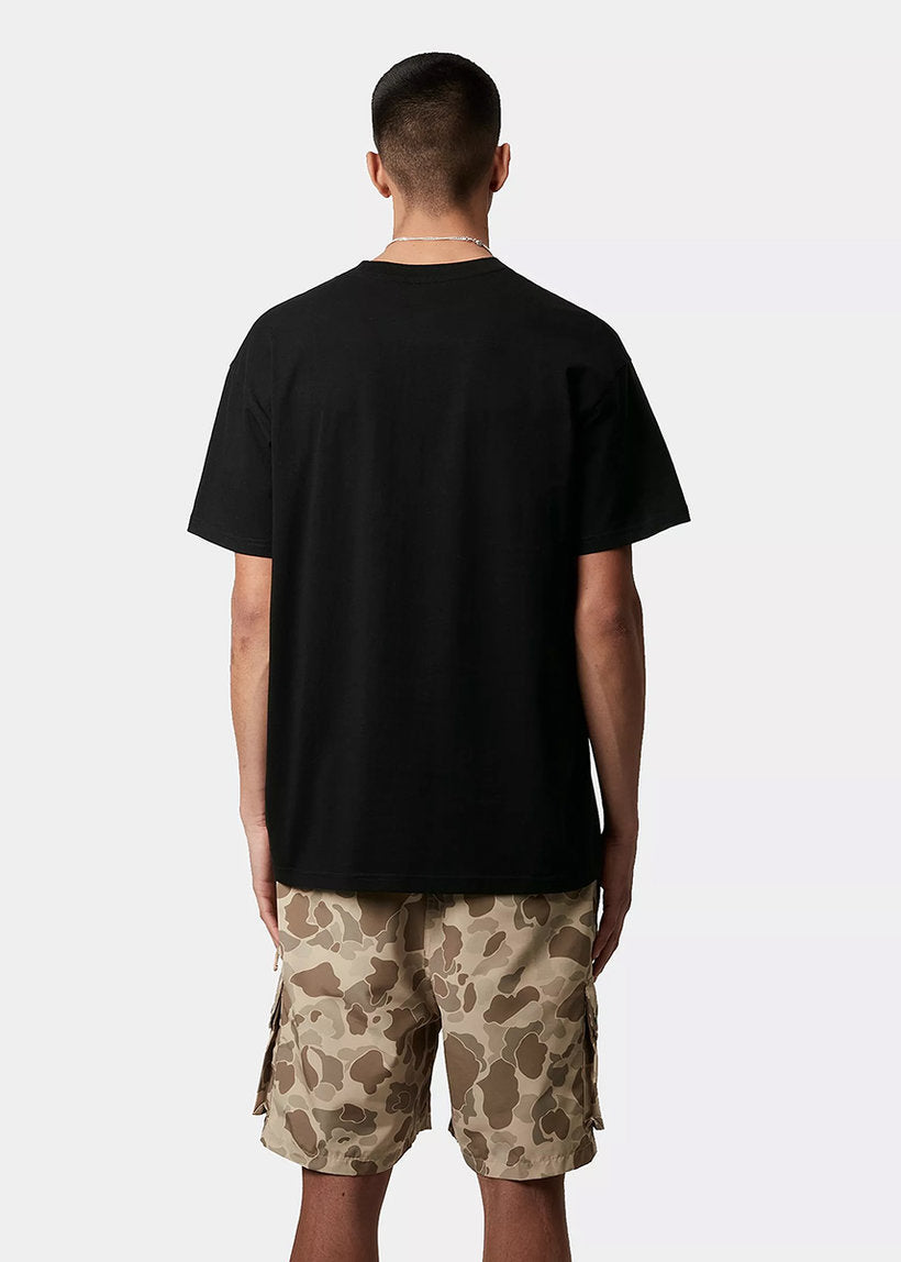 Carhartt WIP I032128 Pocket Heart black/red S/S tshirt