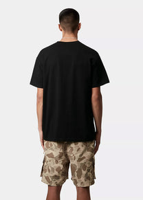 Carhartt WIP I032128 Pocket Heart black/red S/S tshirt