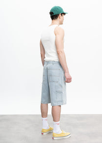 Dangerous Minds 802 Double Knee light blue shorts
