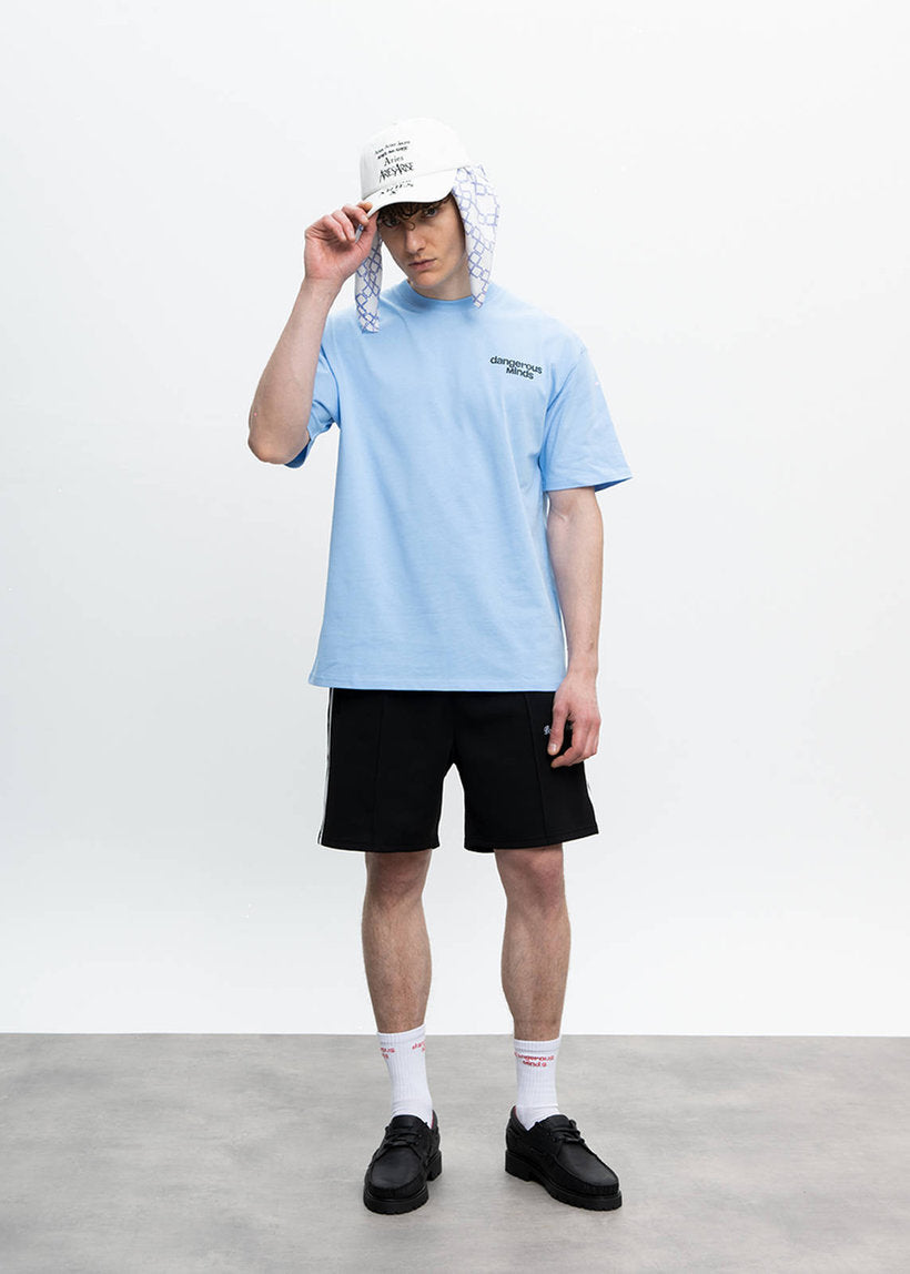 DANGEROUS MINDS Big dare light blue tee